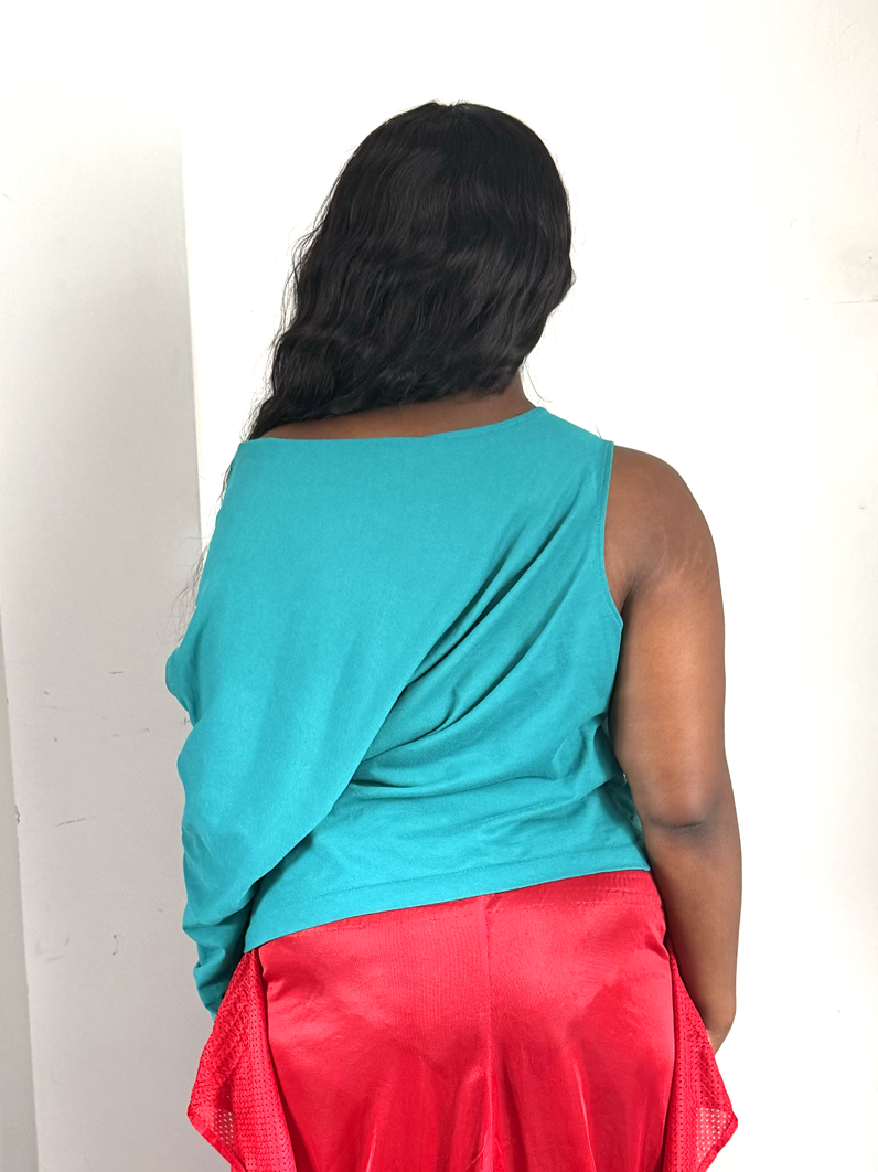 Aquamarine Shift Tops