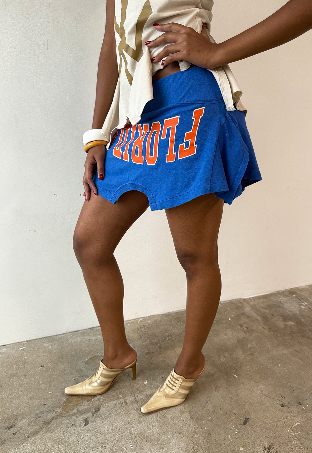 Blue Florida Mini T-skirt - Size M