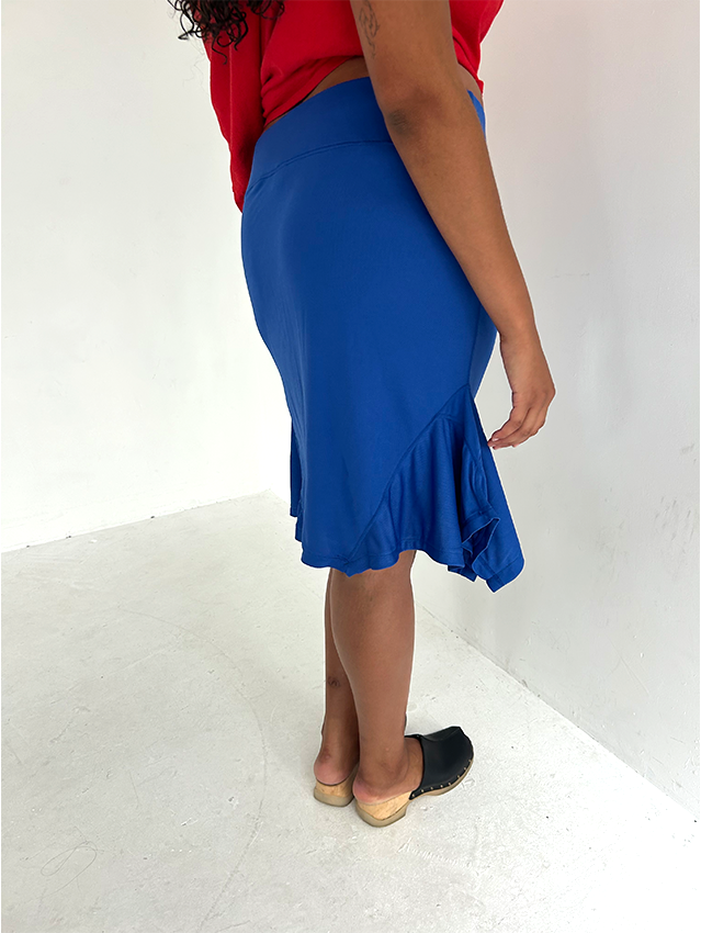 Blue Jersey NY T-Skirt - Size L