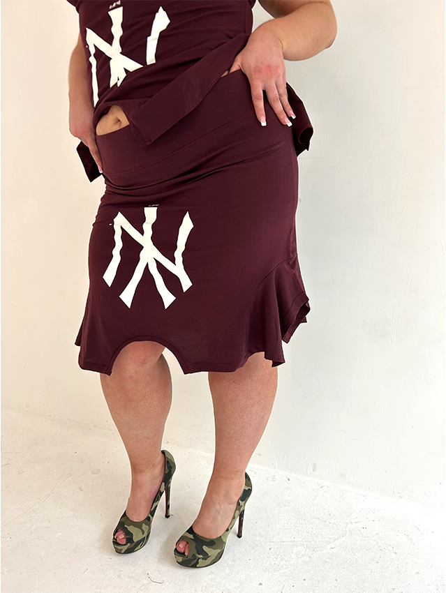 Burgundy NY Set - Size XL
