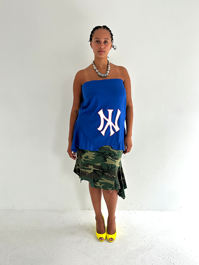 Green Camo T-skirt - Size L