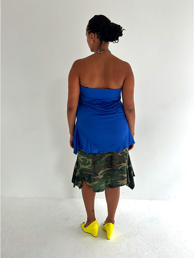 Green Camo T-skirt - Size L