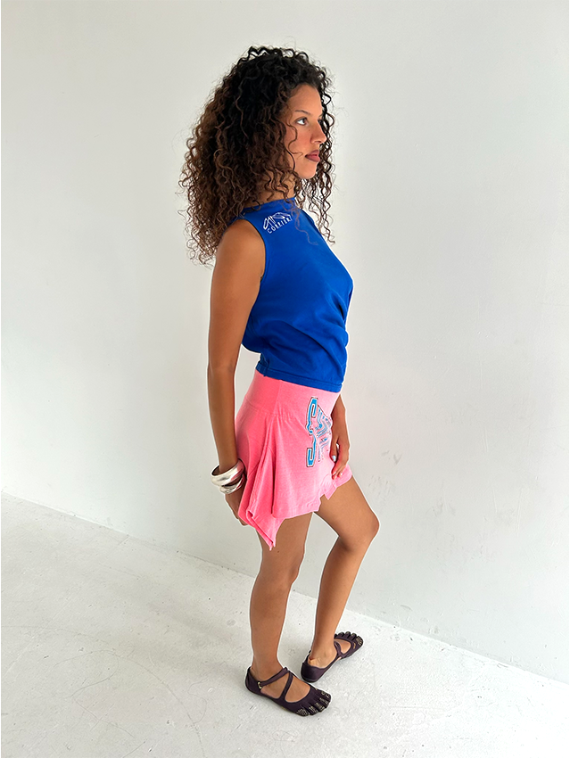 Cobalt Blue Shift Top - Size M