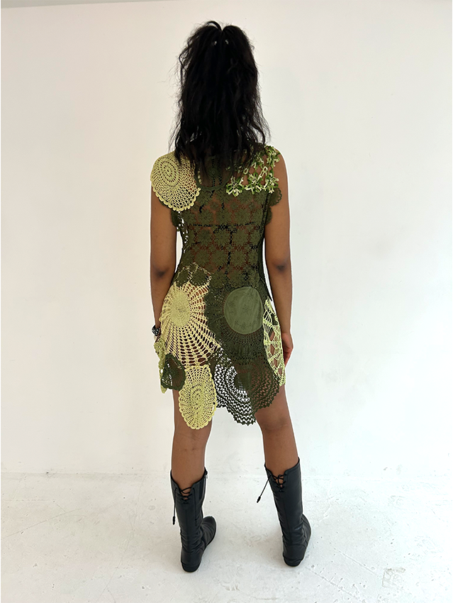 Forest Crochet Dress - Size S\M