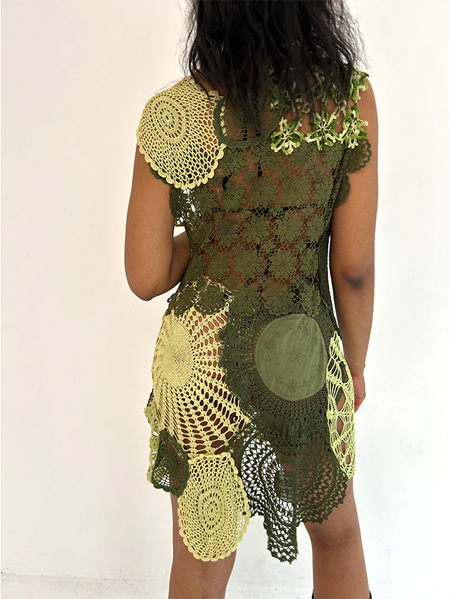 Forest Crochet Dress - Size S\M