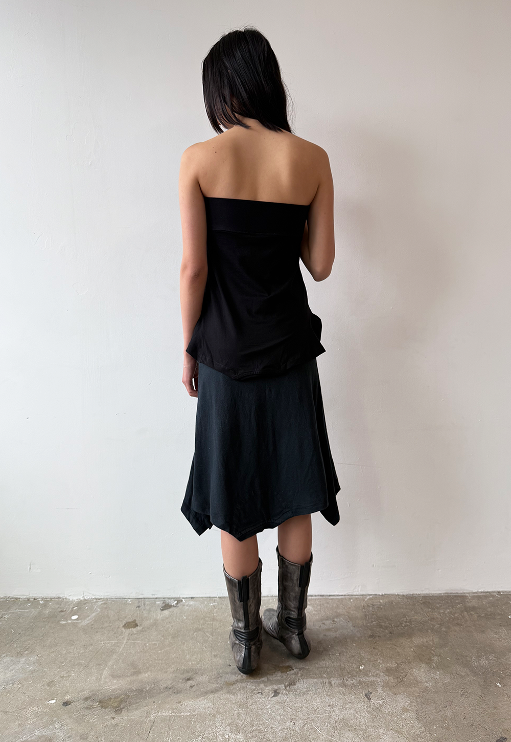 Green Text NY T-skirt - Size S