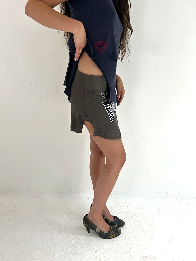 Grey London Mini T-skirt - Size S