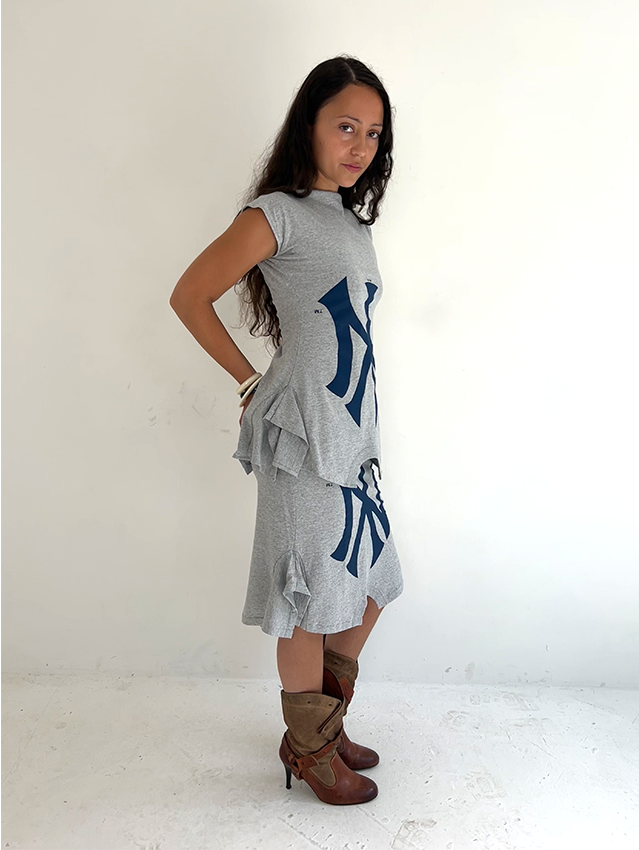 Grey/navy NY Set - Size S