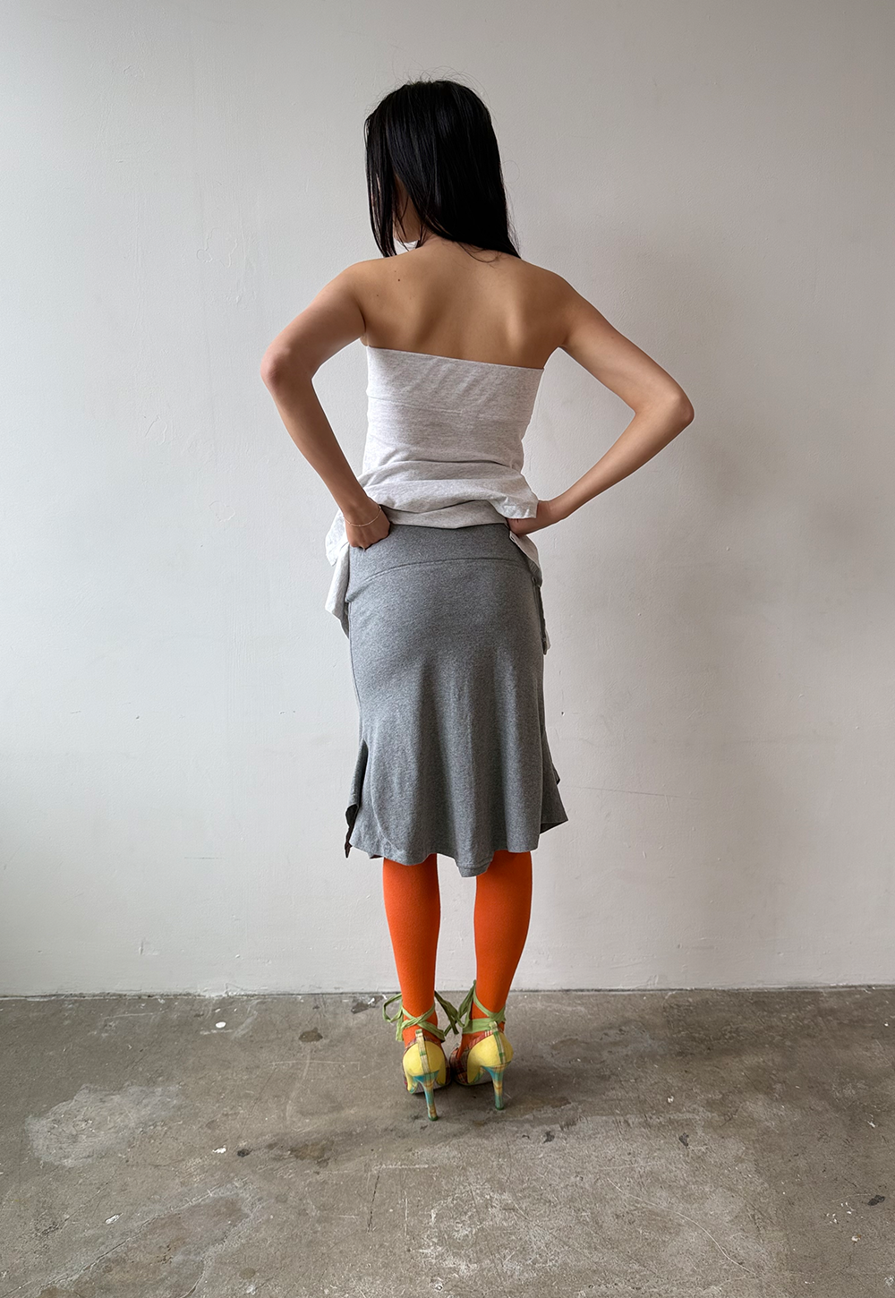 Grey T-skirt - Size S