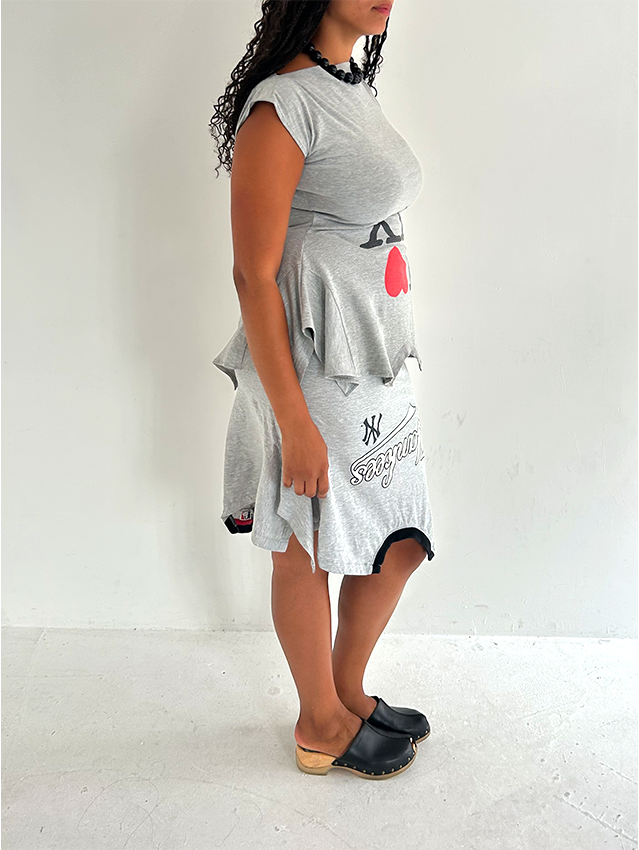 Grey Yankees NY T-skirt - Size L