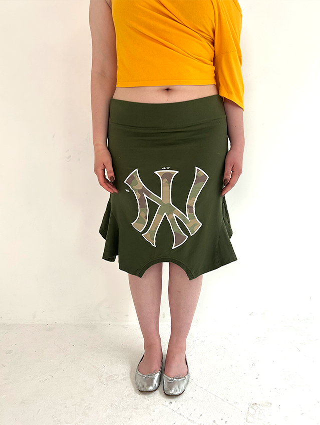 Khaki/camo NY T-skirt - Size L