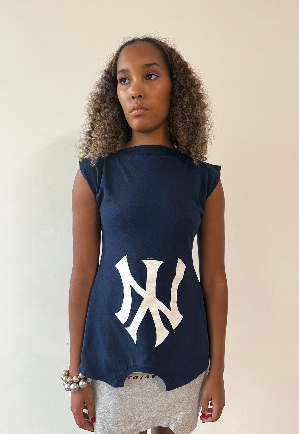 Navy NY 180 Top - Size M