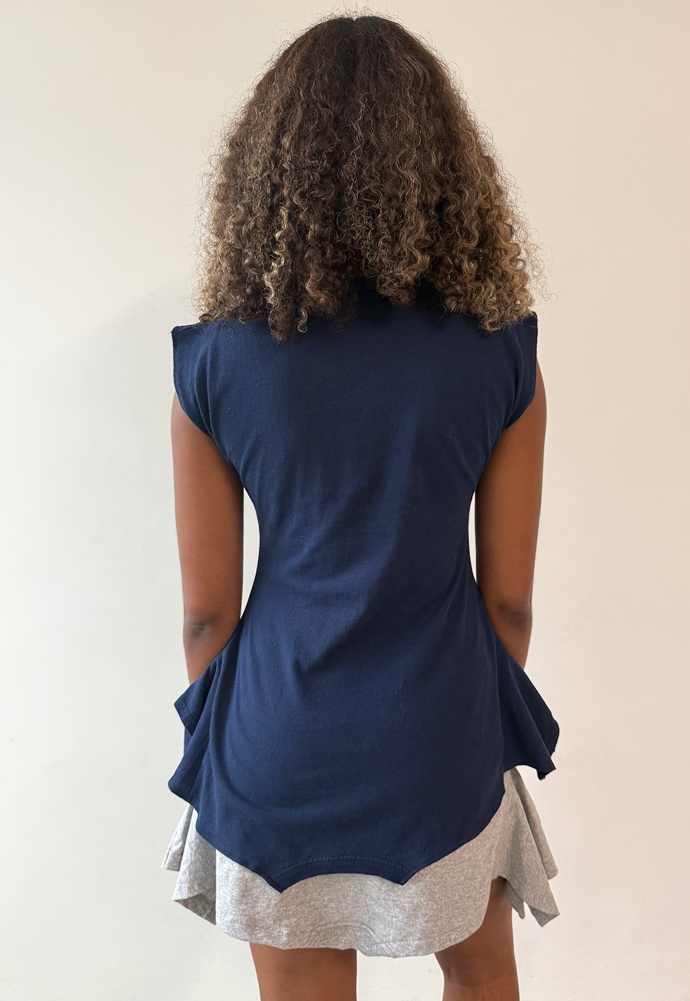 Navy NY 180 Top - Size M