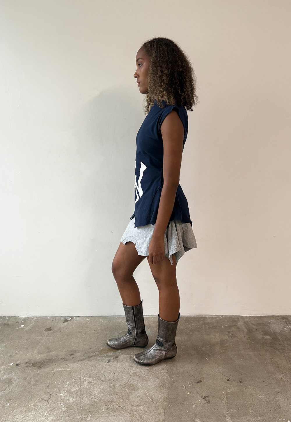 Navy NY 180 Top - Size M
