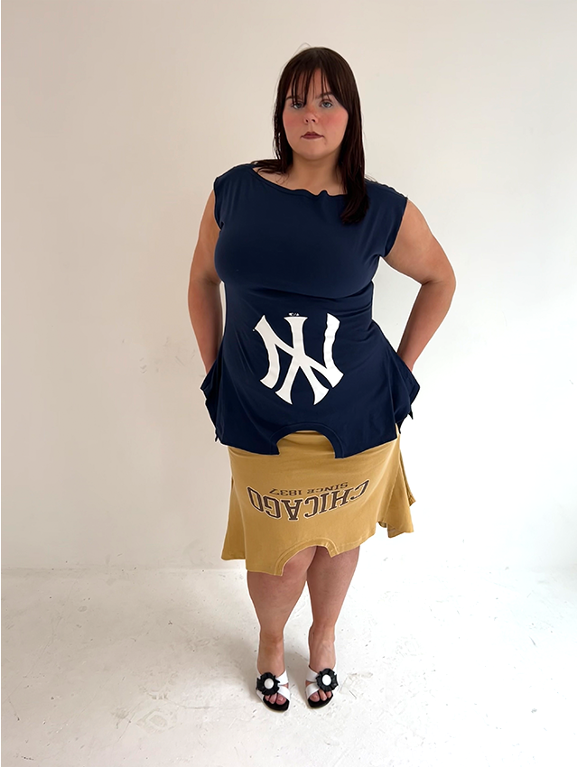 Gold Chicago T-skirt - Size XL