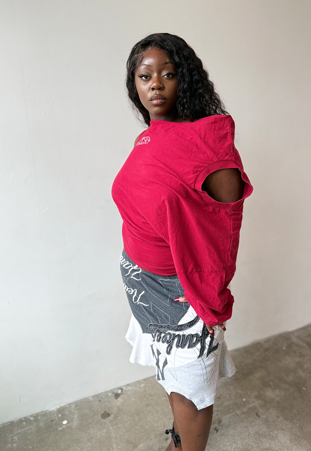 Red Shift Top - Size XXL