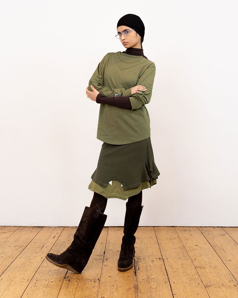 Reverse Long Sleeve Tops