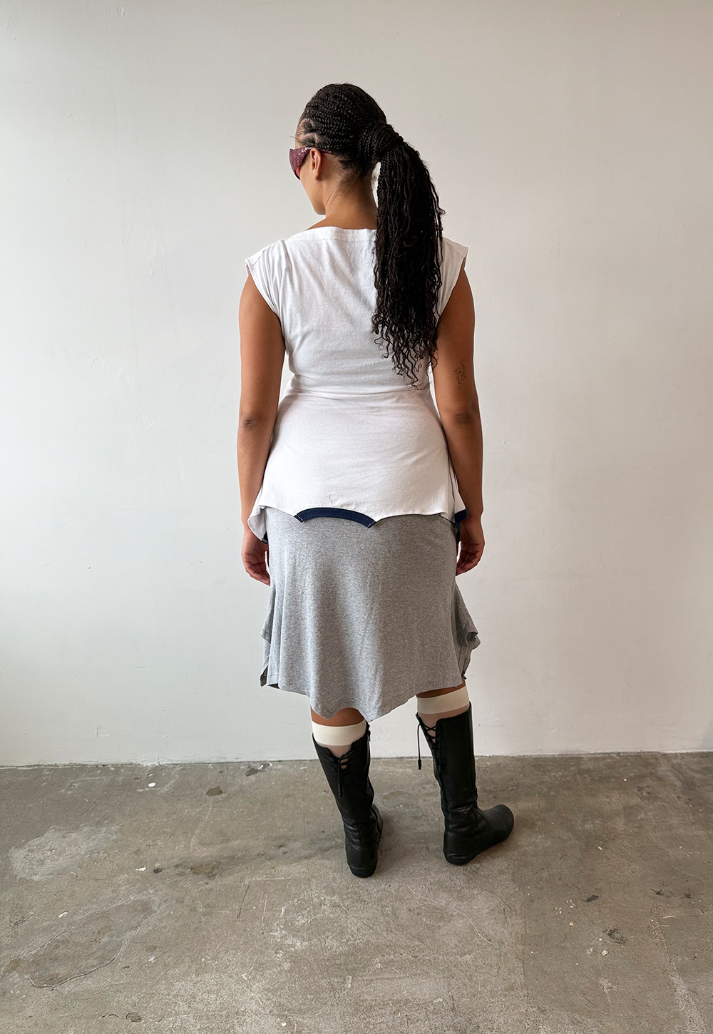 Grey NY T-skirt - Size L