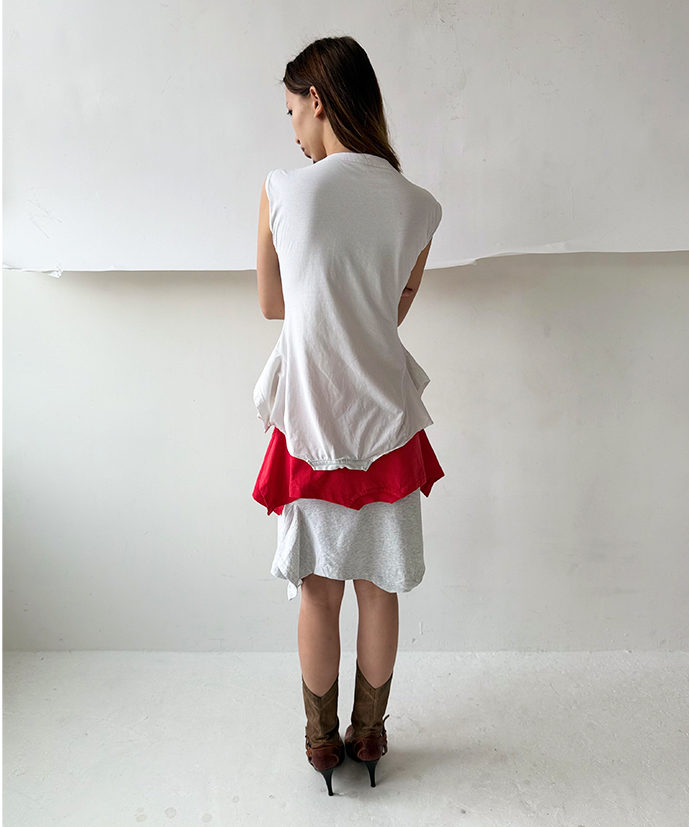 White Yankees Lettering 180 Top - Size S