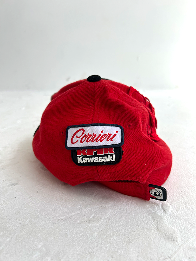 Black/red Kawasaki Souvenir Cap