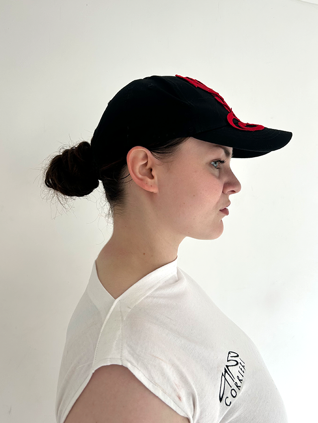 Black/red NY Souvenir Cap
