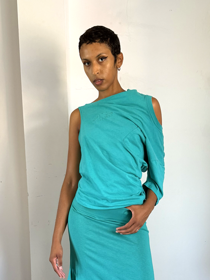 Aquamarine Shift Tops