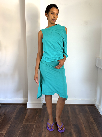 Aquamarine Shift Tops