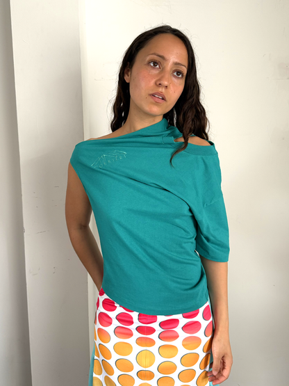 Aquamarine Shift Tops
