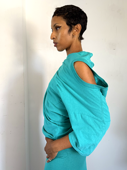 Aquamarine Shift Tops