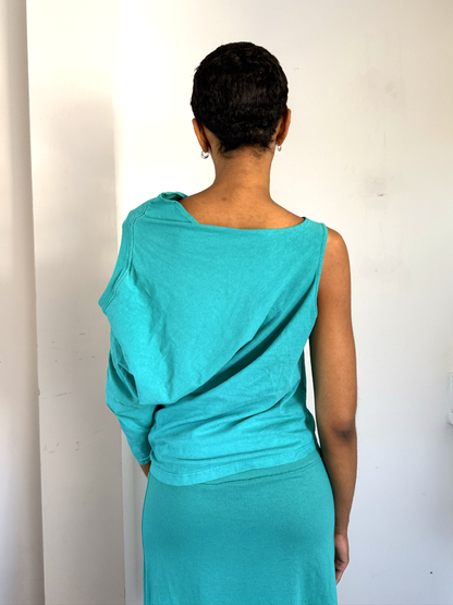 Aquamarine Shift Tops