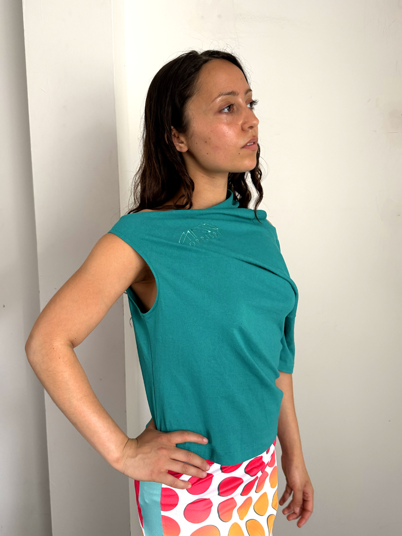 Aquamarine Shift Tops