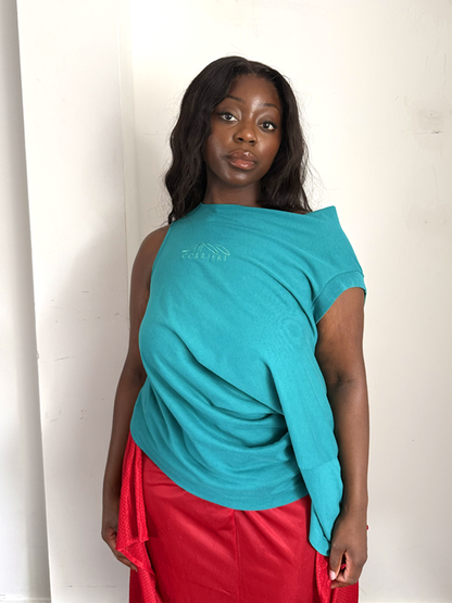 Aquamarine Shift Tops