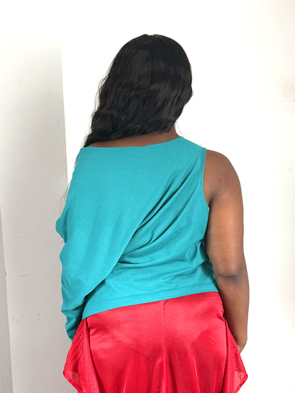 Aquamarine Shift Tops