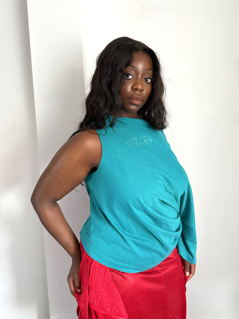 Aquamarine Shift Tops