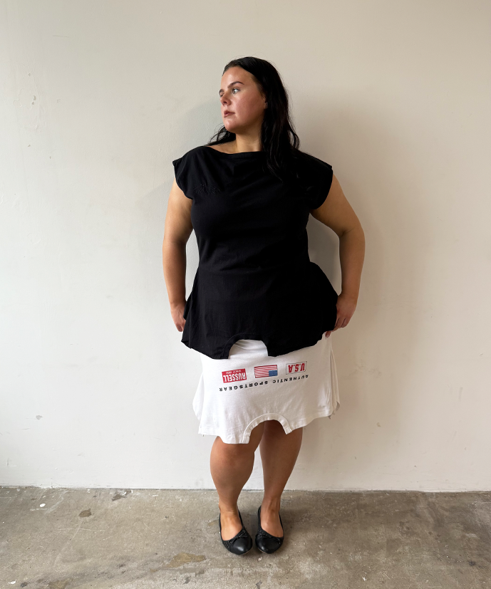 Black 180 Top - Size XXL