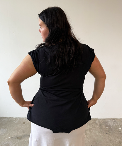 Black 180 Top - Size XXL