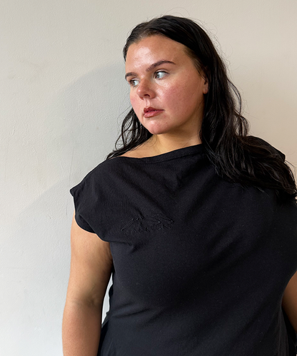 Black 180 Top - Size XXL