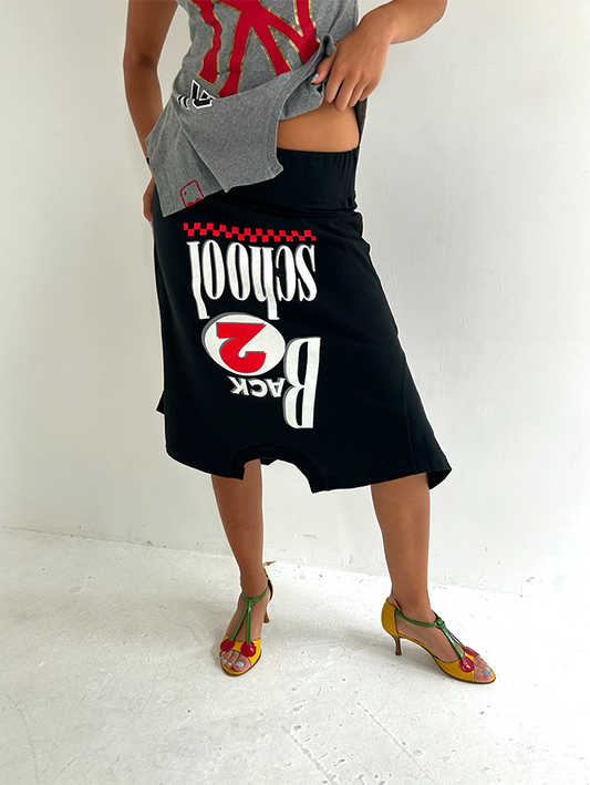 Black Back2School T-skirt - Size M