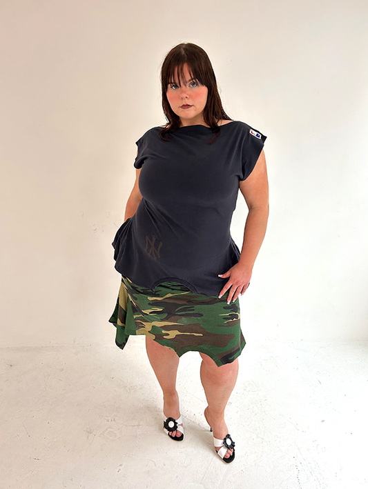 Black Fade NY 180 Top - Size XL
