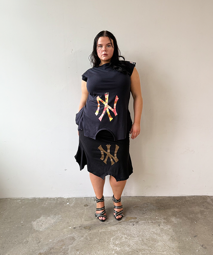 Black/orange camo NY 180 Top - Size XXL