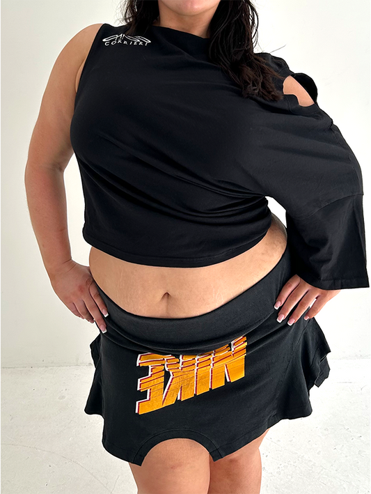 Black Shift Top - Size XL