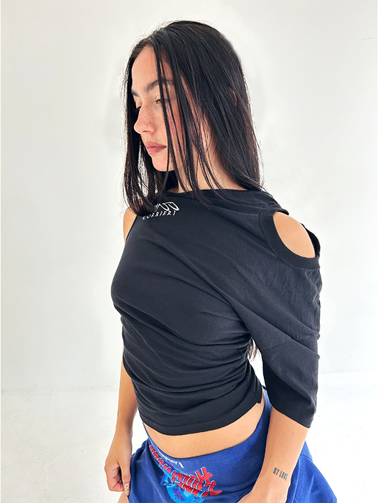Black Shift Top - Size XS