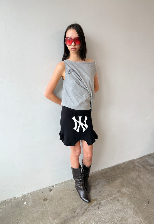 Black/white NY T-skirt - Size XS