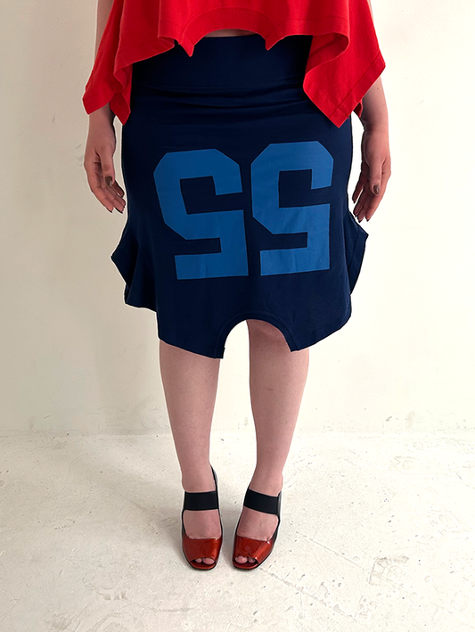 Blue 55 T-skirt - Size L