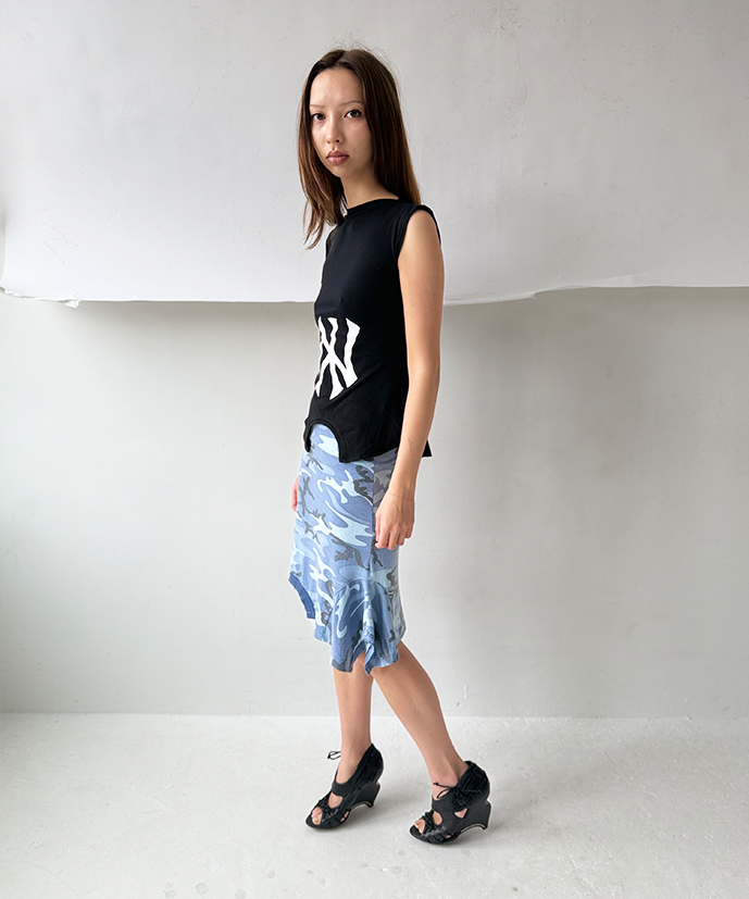 Black/white NY 180 Top - Size XS