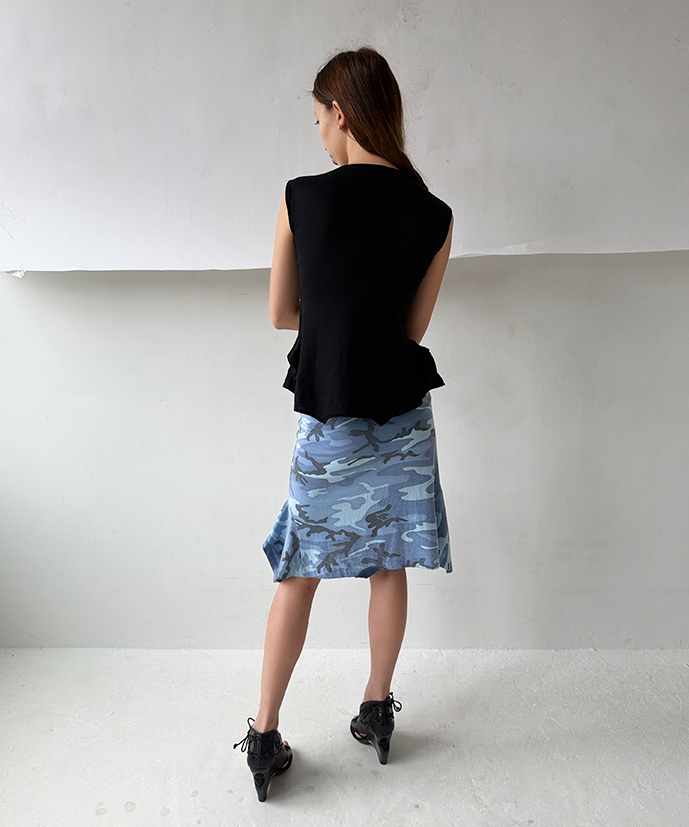 Black/white NY 180 Top - Size XS