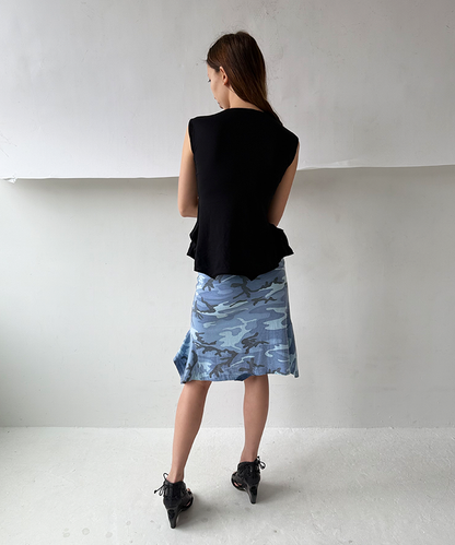 Black/white NY 180 Top - Size XS