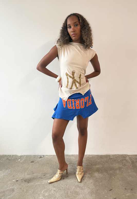 Blue Florida Mini T-skirt - Size M