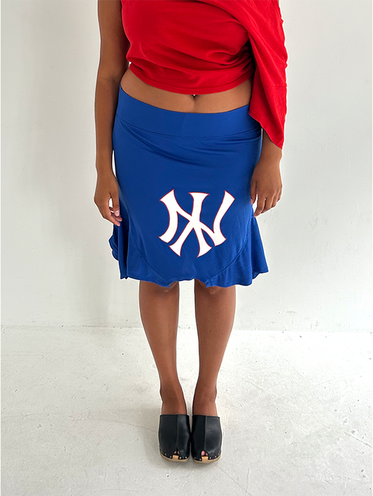 Blue Jersey NY T-Skirt - Size L