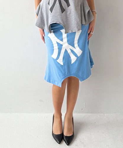 Blue/white NY T-skirt - Size M